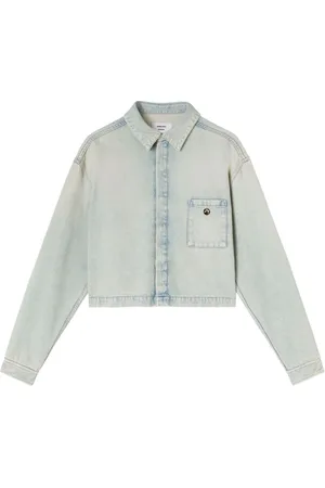 AMBUSH Denimjakke med logoapplikation