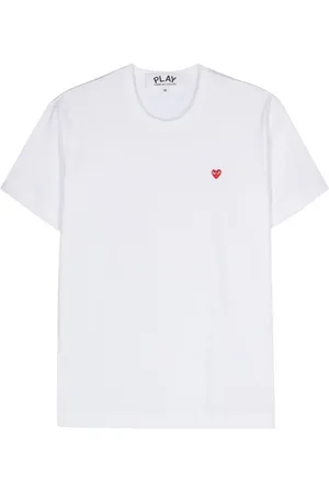 Comme des Garçons T-shirt med hjertemærke