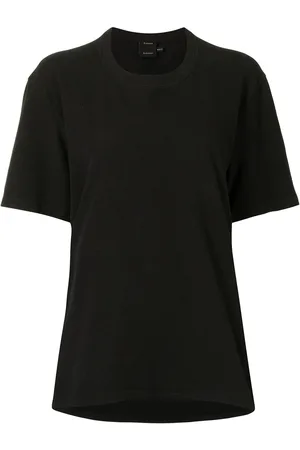 Proenza Schouler Farvet T-shirt i jersey