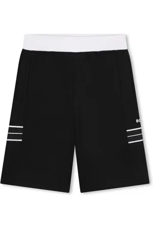 HUGO BOSS Træningsshorts med sidestribe