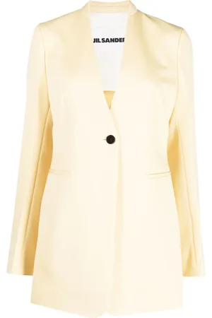 Jil Sander Enkeltradet blazer