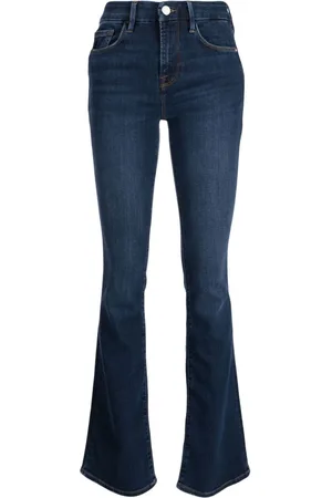 Frame Jeans med mellemhøj talje og svaj