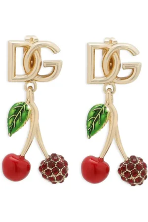 Dolce & Gabbana Hoop-ørering med logo-bogstaver