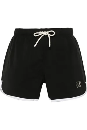 Palm Angels Badeshorts med monogram-mærke