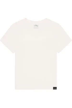 Courrèges T-shirt med broderet logo