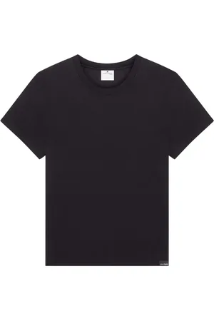 Courrèges T-shirt med broderet logo