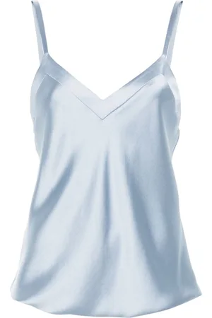 BLANCA Trachy satin-top