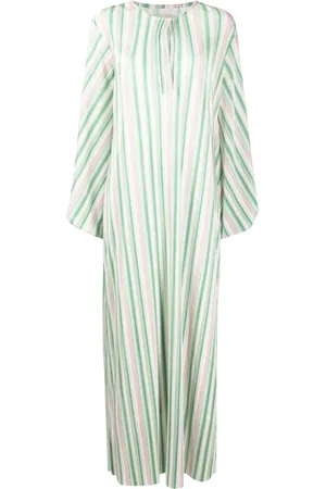 Bambah Stribet kaftan-kjole