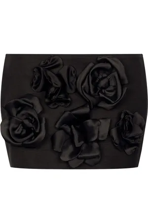 Dolce & Gabbana Mini shorts med 3D-blomstermotiv