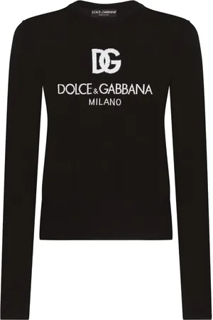 Dolce & Gabbana DG Milano top med lange ærmer