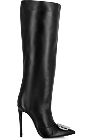 Philipp Plein Gothic Plein 110mm støvler i læder