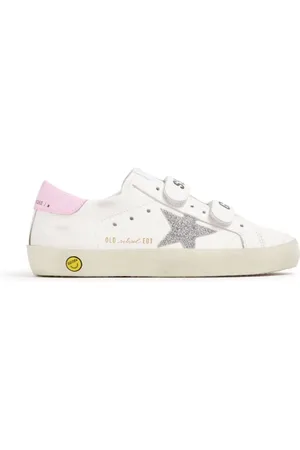 Golden Goose Sneakers med logo-applikation og paneler
