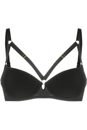 MAISON CLOSE Polstret bh med strop-udsmykning