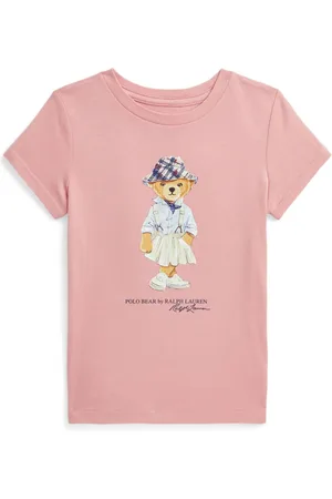 Ralph Lauren T-shirt med Polo Bear-tryk