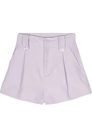 Twin-Set Shorts med plisseret detalje
