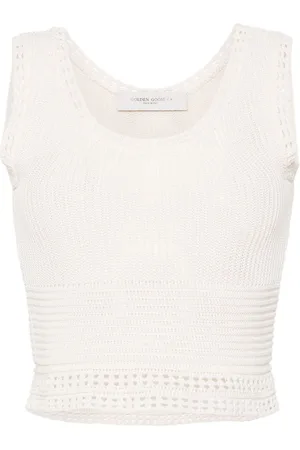 Golden Goose Hæklet tanktop i strik