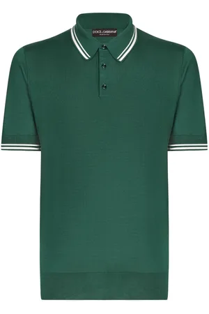 Dolce & Gabbana Polo med stribet kant