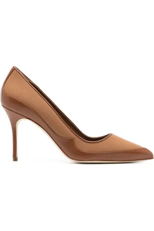 Manolo Blahnik Axidiaso 110 mm pumps i læder