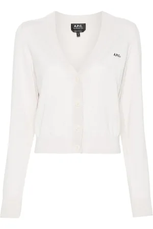 A.P.C. Berenice cardigan med logobroderi