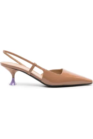 3Juin Lakerede 63mm slingback-pumps