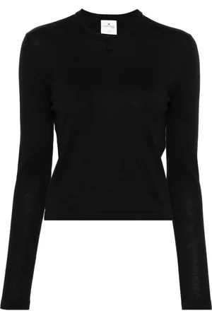 Courrèges Sweater med logo-broderi