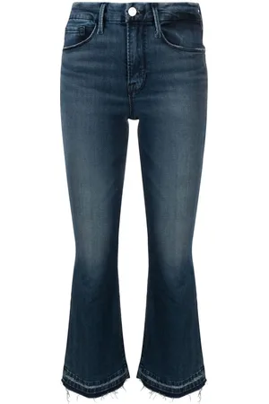 Frame Cropped Quincy jeans med svaj