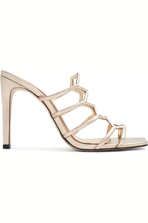 Schutz Julianna Weekend 105 mm mules i læder