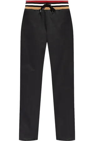 Moschino Joggingbukser med logoapplikation