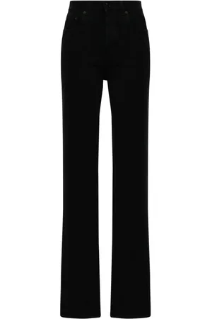 Saint Laurent Højtaljede jeans med lige ben