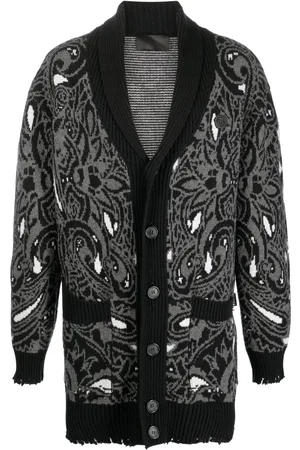 Philipp Plein Cardigan med paisley-mønster