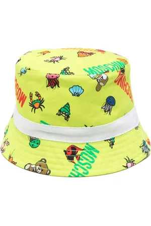 Moschino Bucket-hat med bamsetryk