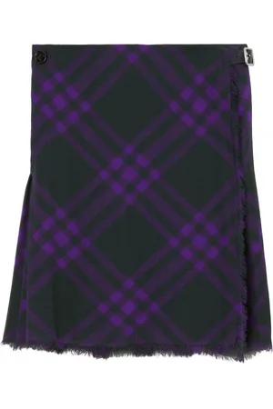 Burberry Ternet kilt med flæser