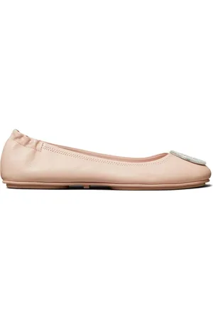 Tory Burch Minnie rejseballerinaer i læder