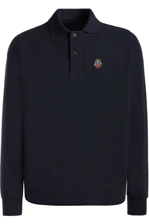 Bally Polo i piqué med broderet logo