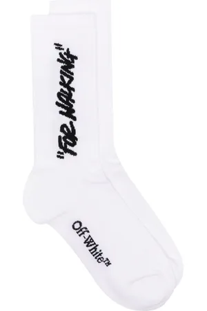 OFF-WHITE Ribbede For Walking strømper
