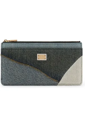 Dolce & Gabbana Pung med logoplade og patchwork