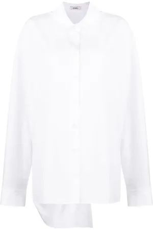 GOEN.J T-shirt med snoet detalje
