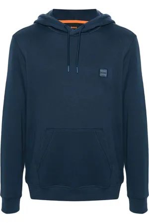 HUGO BOSS Hættetrøje med logomærke