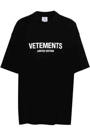 Vetements T-shirt med logotryk
