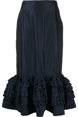 Molly Goddard Peplum-nederdel med flæsedetalje