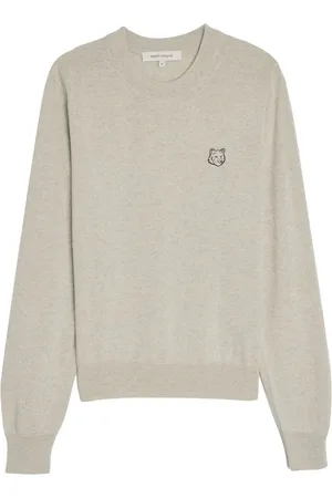 Maison Kitsuné Trøje med broderet logo