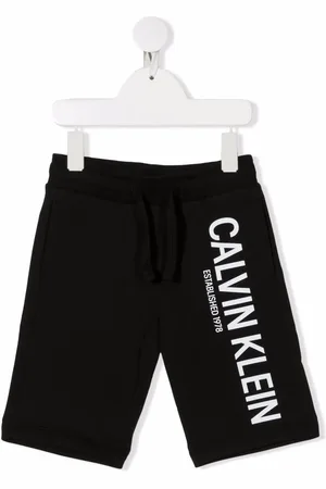 Calvin Klein Shorts med snoretræk og logo