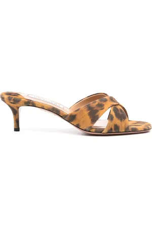 Aquazzura 50 mm Divine ruskindssandaler