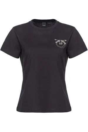 Pinko T-shirt med Love Birds-udsmykning