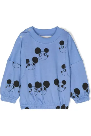 Mini Rodini Sweatshirt med mussetryk