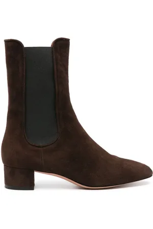Aquazzura Lyon 35mm støvler i ruskind