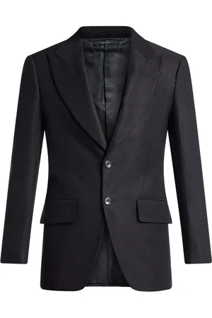 Tom Ford Enkeltradet fløjlsblazer