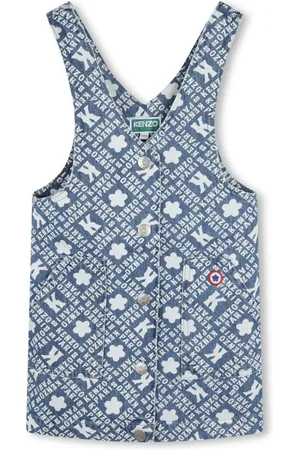 Kenzo Denimkjole med logotryk