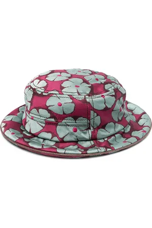 10 CORSO COMO Blomstret bøllehat i jacquard