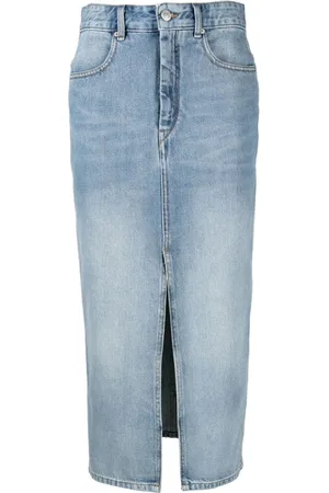 Isabel Marant Mellemlang Julicia nederdel i denim